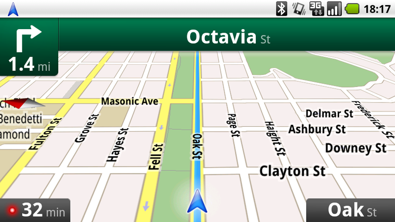Illustration for article titled google maps navigation gallery
